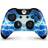 giZmoZ n gadgetZ Xbox One 2 X Controller Skins Full Wrap Vinyl Sticker - Electic Blue Storm