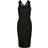 Urban Classics Ladies Long Sleeveless Rib Dress - Black