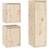 vidaXL - TV Bench 30x100cm 3pcs