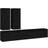 vidaXL 3100183 TV-bord 100x35cm 4stk