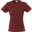 Clique Plain T-shirt W - Burgundy