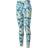 Ronhill Women's Life Crop Tight - White/Deep Blue Tie Dye