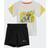 adidas X Disney Infant's Mickey Mouse Summer Set - White/Off White (HK6653)