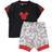 Adidas Infant X Disney Mickey Mouse Summer Set - Black/Vivid Red (HD2521)