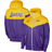 Nike Los Angeles Lakers 75th Anniversary Courtside Windrunner Raglan Hoodie Full Zip Jacket Sr