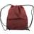 Shugon Stafford Plain Drawstring Tote Bag - Burgundy