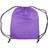 Shugon Stafford Plain Drawstring Tote Bag 2-pack - Purple