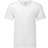 Fruit of the Loom Iconic 150 V Neck T-shirt M - White