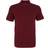 ASQUITH & FOX Men's Plain Short Sleeve Polo Shirt - Burgundy