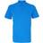 ASQUITH & FOX Men's Plain Short Sleeve Polo Shirt - Sapphire