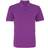 ASQUITH & FOX Men's Plain Short Sleeve Polo Shirt - Orchid