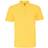 ASQUITH & FOX Men's Plain Short Sleeve Polo Shirt - Mustard