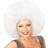 Widmann Afro Wig White