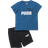 Puma Baby's Minicats Tee and Shorts Set - Lake Blue/Puma Black (845839_17)