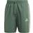 adidas Aeroready Essentials Chelsea 3-Stripes Shorts - Green Oxide/Linen Green