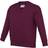 AWDis Kid's Academy V-Neck Sweatshirt - Burgundy (AC003J)