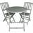 Charles Bentley GLGFACBIST Bistro Set, 1 Table incl. 2 Chairs