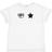 Chiara Ferragni Maxi Eyestar T-shirt - White (5196009205)