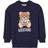 Moschino Kid's Teddy Bear Logo Sweatshirt - Dark Blue