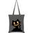 Grindstore Pumpkin Kitten Tote Bag - Grey