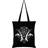 Grindstore Goat Skull Pentagram Tote Bag - Black