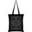 Grindstore Skull N Bones Tote Bag - Black/White