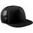 Beechfield Vintage Snapback Trucker Cap - Black