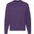 Fruit of the Loom Classic Raglan Sweatshirt - Purple