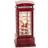 Konstsmide Phone Booth with Santa Jullampa 20cm