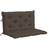 vidaXL 315000 Stolsdyna Beige (100x50cm)