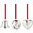 Georg Jensen Julesæt 2022 Juletræspynt 5.4cm 3stk