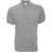 B&C Collection Safran Short-Sleeved Polo Shirt M - Heather Grey