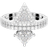 Swarovski Ortyx Ring - Silver/Transparent