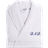 Linum Home Textiles Dad Terry Bathrobe - White/Navy