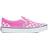 Vans Kid's Checkerboard Classic Slip-on - Color Theory Checkerboard Fiji Flower