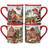 Certified International Homestead Christmas Cup & Mug 47.3cl 4pcs