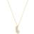 Swarovski Nice Necklace - Gold/Transparent