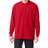 Dickies Adult Size Piqué Long Sleeve Polo - Apple Red