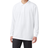 Dickies Adult Size Piqué Long Sleeve Polo - White