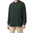 Dickies Adult Size Piqué Long Sleeve Polo - Hunter Green