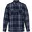 Regatta Mens Thamos Checked Long-Sleeved Shirt (Navy)