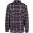 Trespass Men's Fleece Lined Checked Shirt Rapeseed - Navy Check