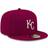 New Era Kansas City Royals Logo 59Fifty Fitted Hat - Cardinal