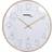 Technoline WT 8235 gold optik Radio Wall 350 mm x 25 mm Rose Gold Wall Clock