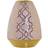 Dkd Home Decor Porslin Rosa Gyllene Orientalisk (18 x 18 x 24 cm) Vas