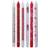 Creativ Company Advent Candles, H: 30 cm, D 22 mm, red, white, 24 pc/ 1 box Advent Candle