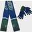 Foco Utah Jazz Glove & Scarf Set W