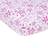 MiracleWear Muslin Crib Sheet Radiant Orchid Stars 28x52"