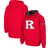 Colosseum Rutgers Scarlet Knights Big Logo Pullover Hoodie Youth