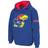 Colosseum Kansas Jayhawks Big Logo Pullover Hoodie Youth